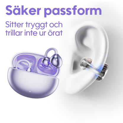 SoundPearls - Stilrena Bluetooth-hörlurar med öronbygel